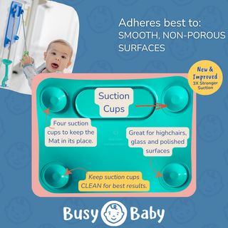 Silicone Suction Placemat- 4 tether version