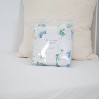 You Had Me At Hydrangea Muslin Blanket