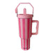 Pink and Hot Pink Stripe