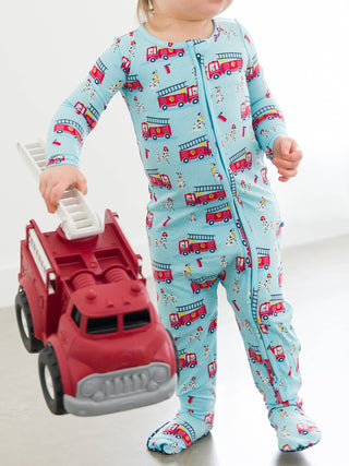 Paws To The Rescue Footed One Piece Pajama