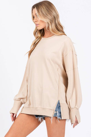 Weekend Vibes Oversized Sweatshirt