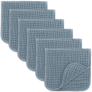 Baby Burp Cloths - 100% Muslin Cotton