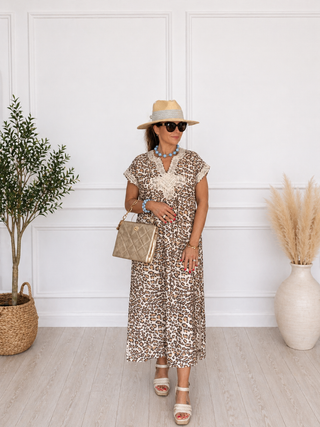 savannah midi dress Safari Savannah Midi Wrap Dress