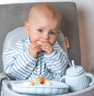 The Grayson Long Sleeve Bib - Striped