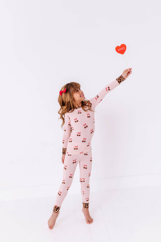 Kiki & Lulu Leopard Love Kids Bamboo Pajamas