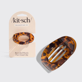 Small Flat Cloud Clip - Tortoise