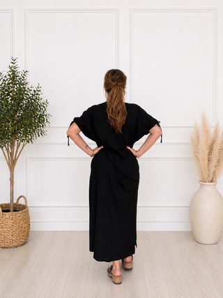 Midnight Ease Maxi Dress