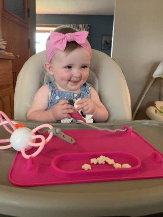 Silicone Suction Placemat- 4 tether version