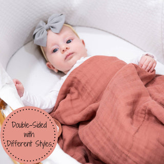Oh Deer Muslin Blanket