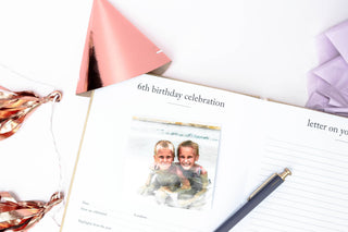 Keepsake Birthday Book | Childhood Birthday Journal