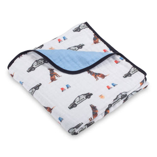 Police Muslin Blanket