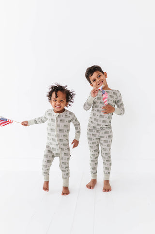 Kiki & Lulu Flags Convertible Footies