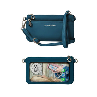 Bella RFID Touch Screen Phone Crossbody & Wristlet