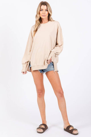 Weekend Vibes Oversized Sweatshirt