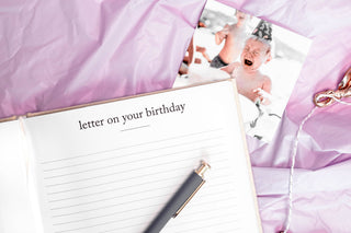 Keepsake Birthday Book | Childhood Birthday Journal
