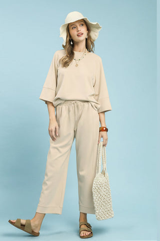 Laid Back Luxe Drop Shoulder Top
