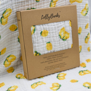 Main Squeeze Muslin Blanket