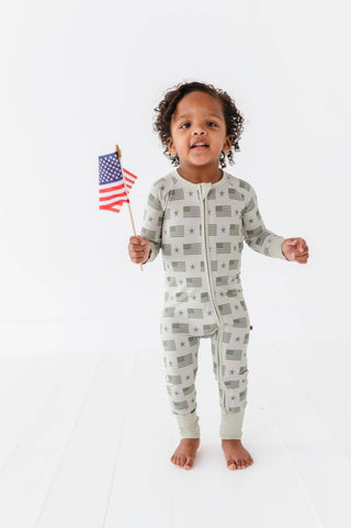 Kiki & Lulu Flags Convertible Footies