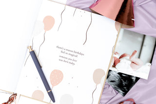 Keepsake Birthday Book | Childhood Birthday Journal
