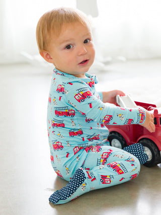 Paws To The Rescue Footed One Piece Pajama