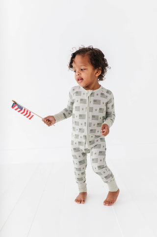Kiki & Lulu Flags Convertible Footies
