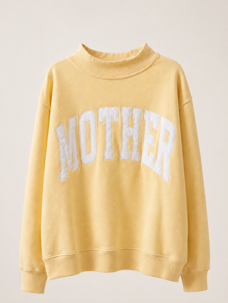 Sweet Butter “MOTHER” Mock Neck Sweatshirt