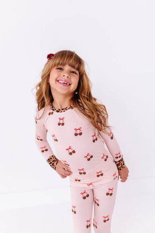 Kiki & Lulu Leopard Love Kids Bamboo Pajamas