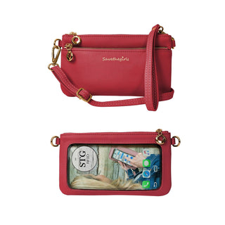Bella RFID Touch Screen Phone Crossbody & Wristlet