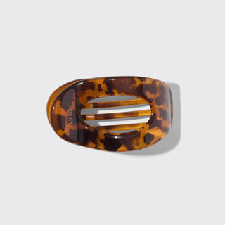Small Flat Cloud Clip - Tortoise