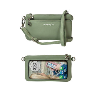 Bella RFID Touch Screen Phone Crossbody & Wristlet