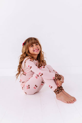 Kiki & Lulu Leopard Love Kids Bamboo Pajamas