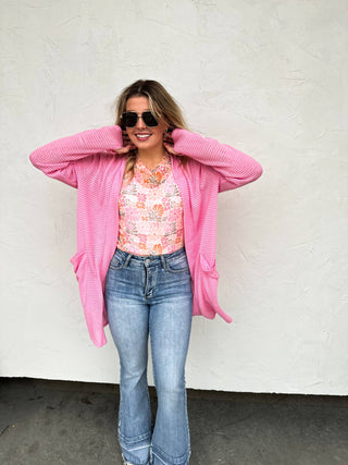 Pretty in Pink Lola Cardigan