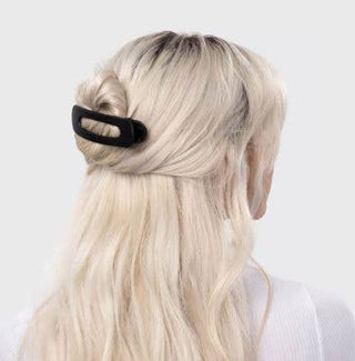 Flat Lay Claw Clip 2pc - Black & Tortoise