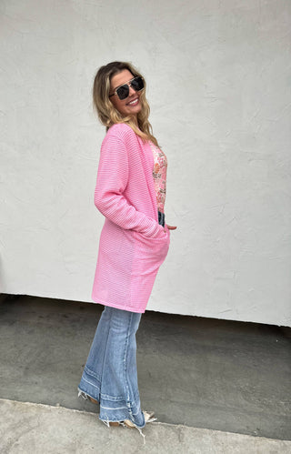 Pretty in Pink Lola Cardigan