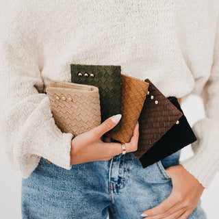 Kat Suede Wallet