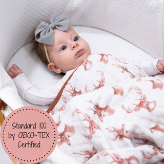 Oh Deer Muslin Blanket