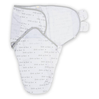 LollyBanks Child of God Baby Sleep Swaddle 100% Organic Cotton