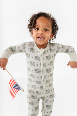 Kiki & Lulu Flags Convertible Footies