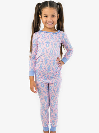 Fairytale Jewels Ruffle Bamboo Pajama Set