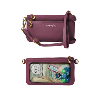 Bella RFID Touch Screen Phone Crossbody & Wristlet