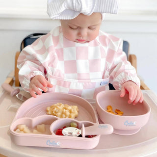The Grayson Long Sleeve Bib - Checkered