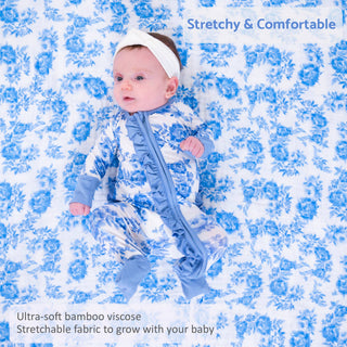A Peony For Your Thoughts Baby Bamboo Pajamas