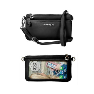 Bella RFID Touch Screen Phone Crossbody & Wristlet