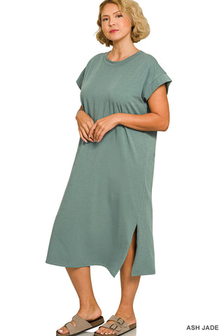 Everyday Ease Plus Midi Dress