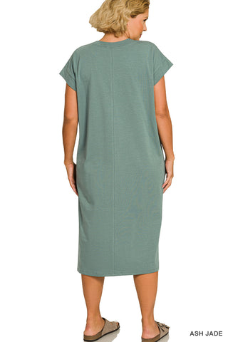 Everyday Ease Plus Midi Dress