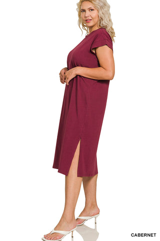 Everyday Ease Plus Midi Dress