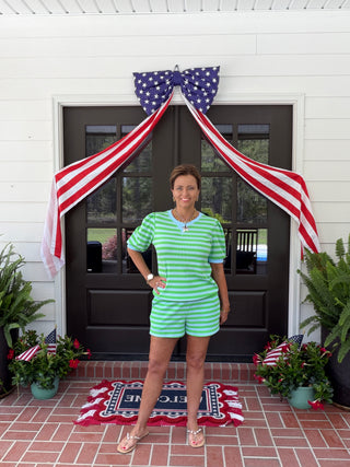 Ellie & Oak Palm Harbor Stripe Lounge Set