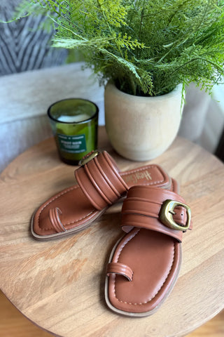 Corky's Yummy Sandal - Cognac