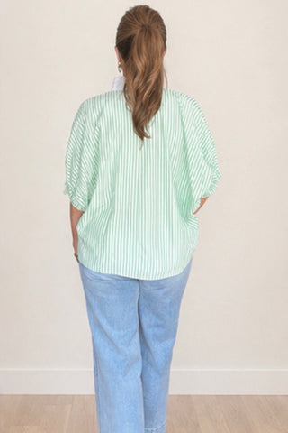 Coastal Breeze Stripe Top