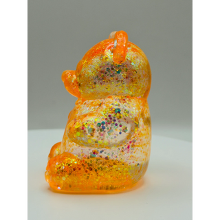 Glittered Gummy Bear Squishy Toy